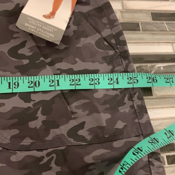 RIDERS BY LEE Camouflage Pattern Grey Utility Shorts Size 20W plus size - Picture 9 of 14